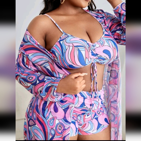 3 PIECE BATHING SUIT - Picture 4 of 9